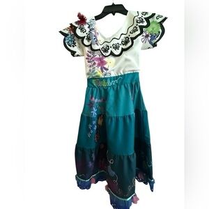 Disney Encanto Mirabel Dress & Glasses Bibbidi Bobbidi Boutique 7/8 Exclusive